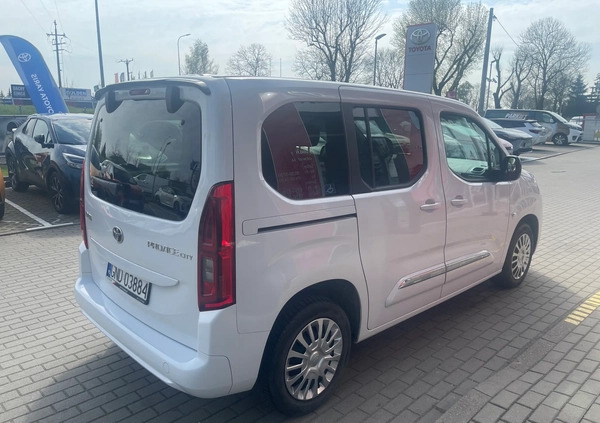 Toyota Proace City Verso cena 110000 przebieg: 17151, rok produkcji 2023 z Sierpc małe 137